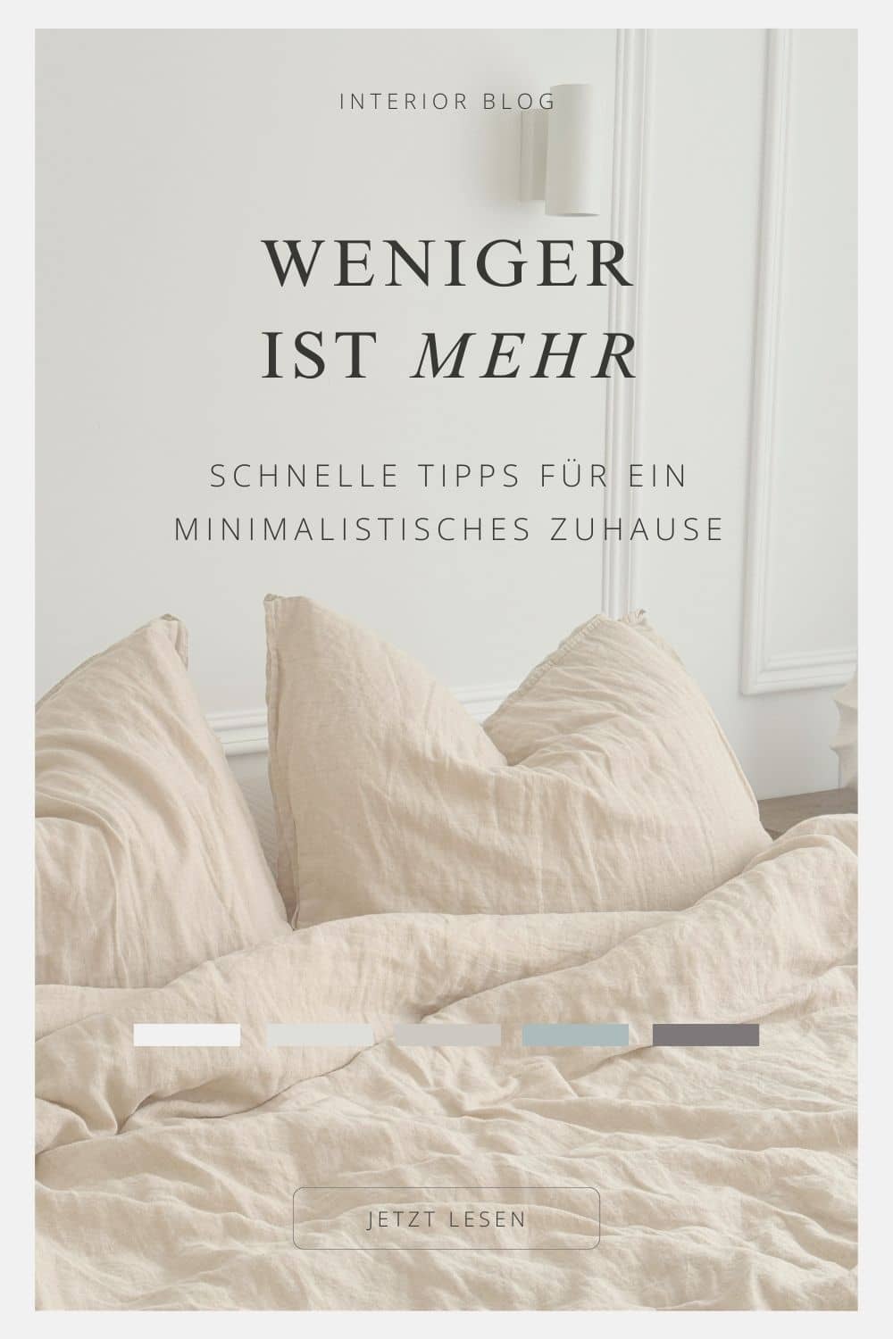 Minimalistisch eingerichtetes Zuhause mit klaren Linien, freien Flächen und harmonischer Farbpalette